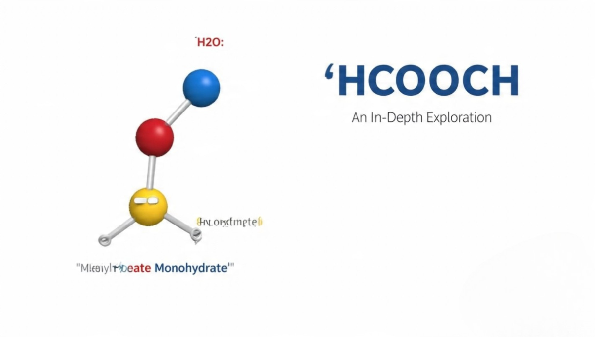 HCOOCH CH2 H2O: An In-Depth Exploration of Methyl Formate Monohydrate