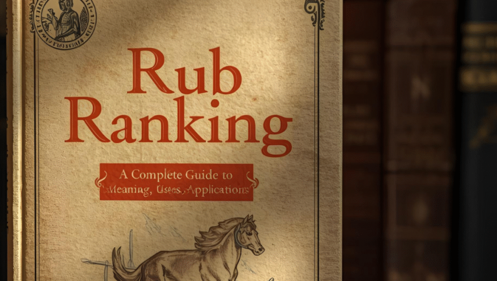 Rub Ranking: A Complete Guide to Meaning, Uses, and Applications