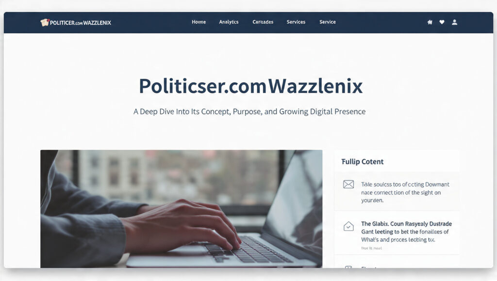 Politicser.com Wazzlenix: A Deep Dive Into Its Concept, Purpose, and Growing Digital Presence