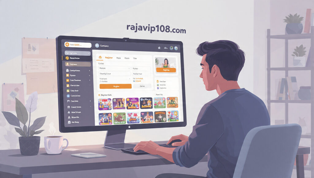 Rajavip108.com: Start Playing Online Games – Full New User Guide