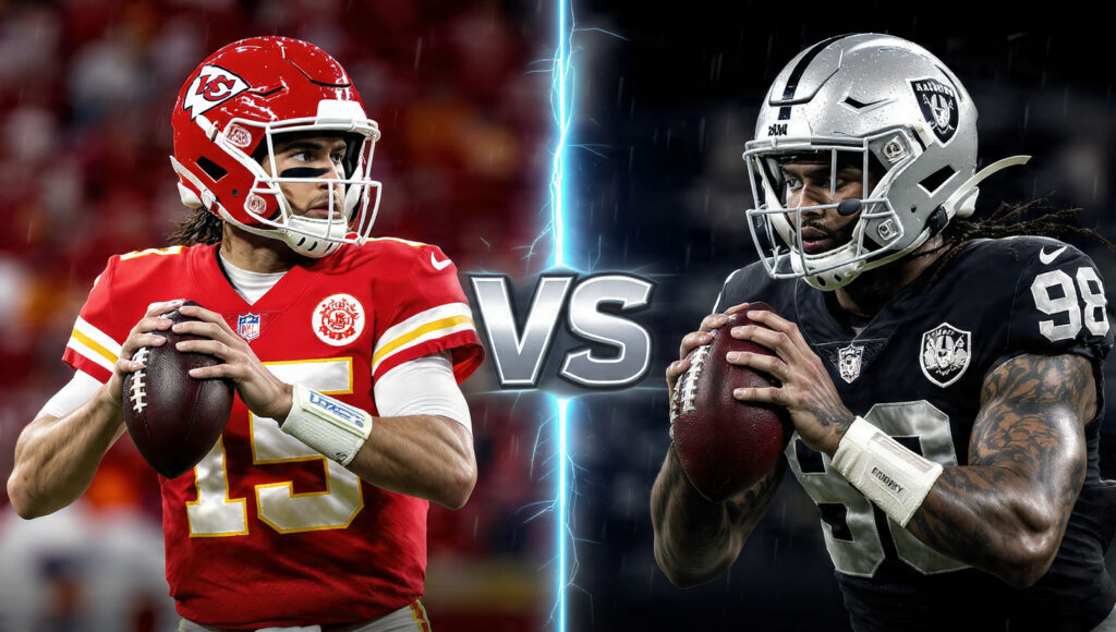 Raiders vs. Chiefs: A Division Rivals’ Tale in Week 18