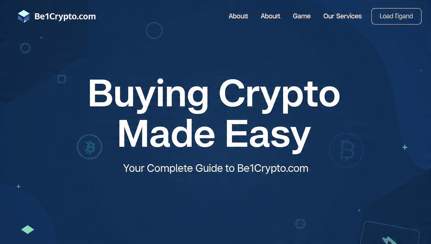 Buying Crypto Made Easy: Your Complete Guide to Be1Crypto.com