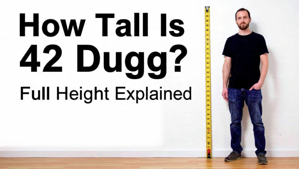 How Tall Is 42 Dugg? Full Height Explained