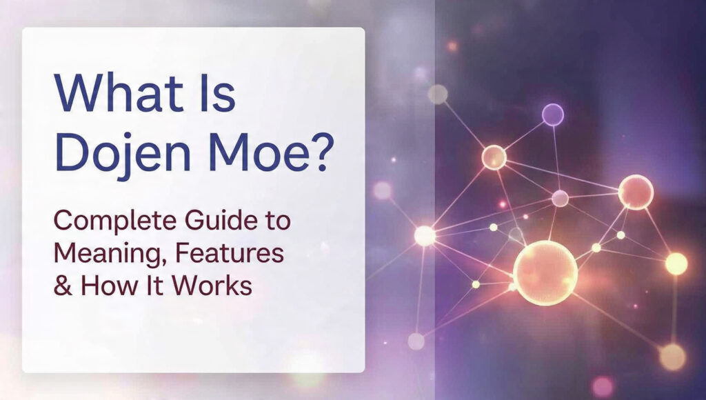 What Is Dojen Moe? Complete Guide to Meaning, Features & How It Works