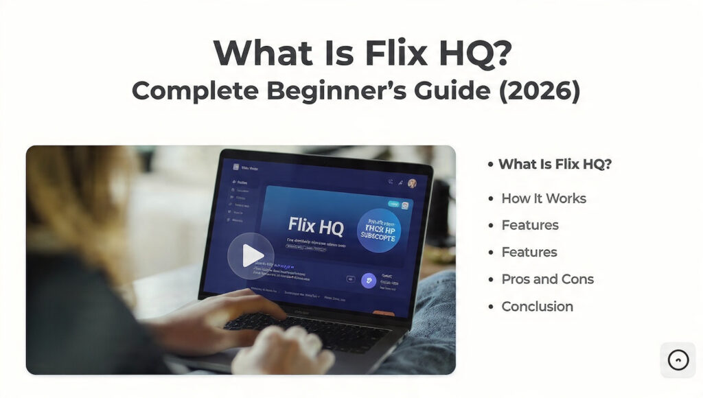 What Is Flix HQ? A Complete Beginner’s Guide (2026)