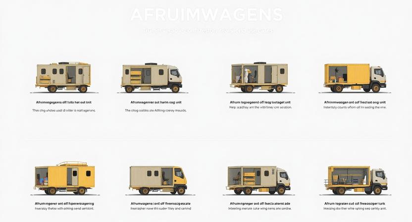 Afruimwagens Demystified: Structure, Design, and Real-World Use Cases