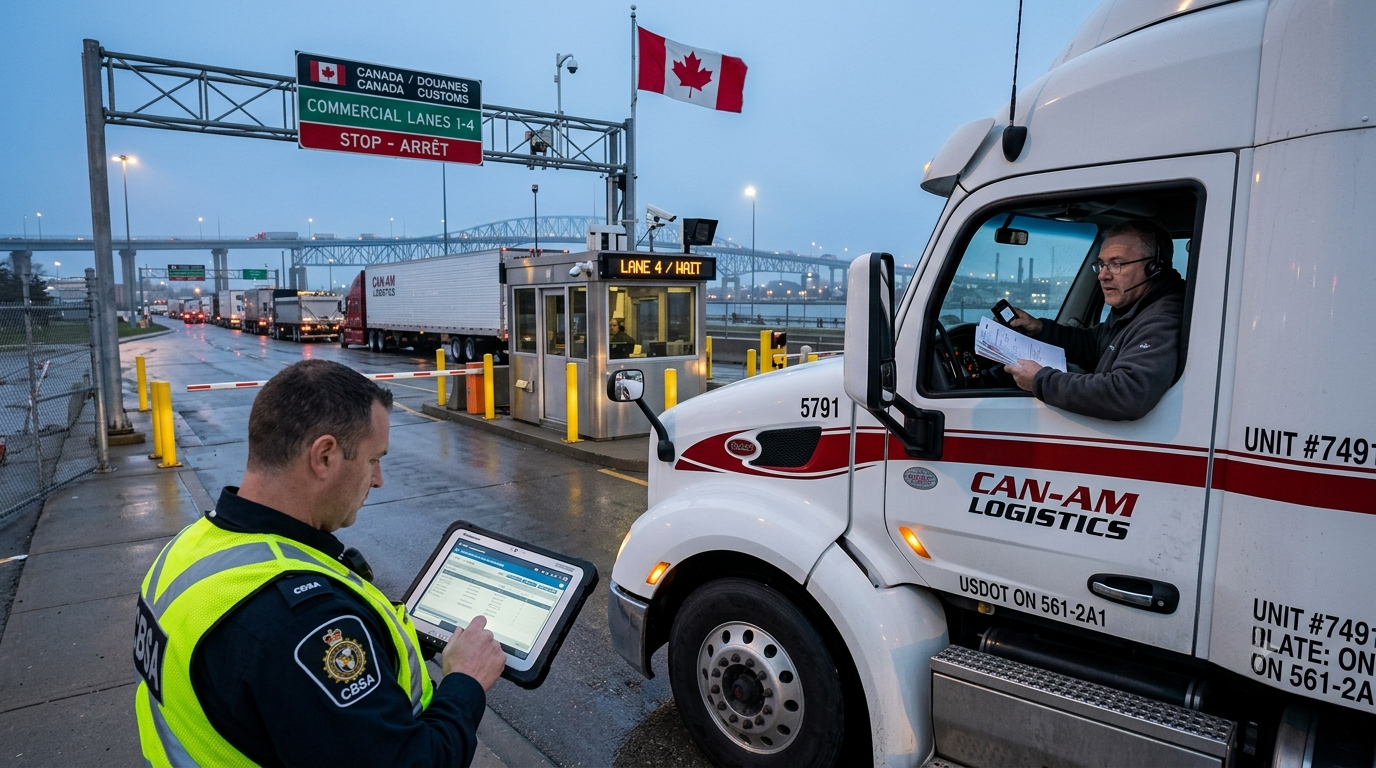 The ACI Manifest Filing Mistake That Stalls Cross-Border Trucking