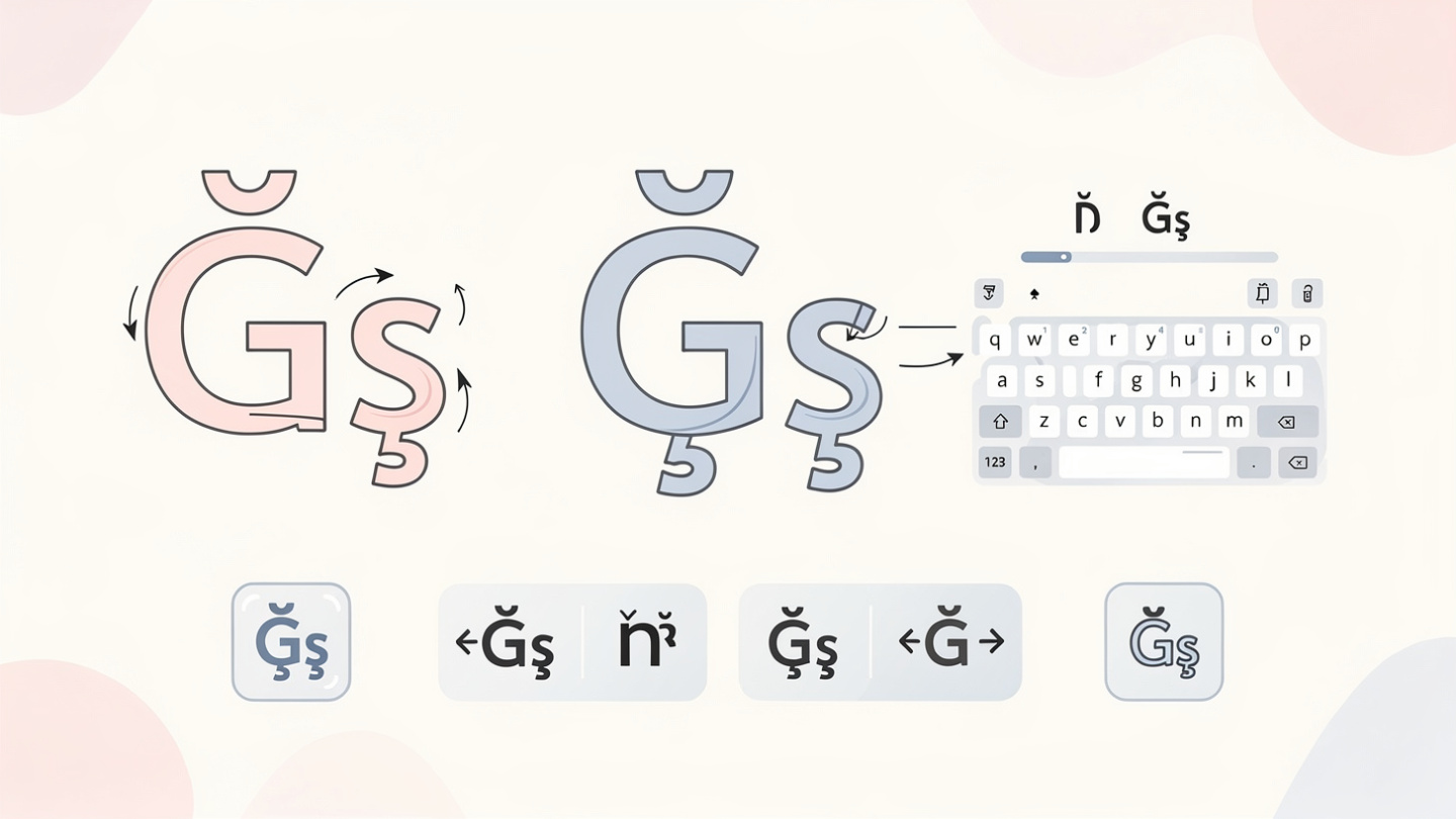 Understanding Ğş: Pronunciation, Usage, and Keyboard Shortcuts