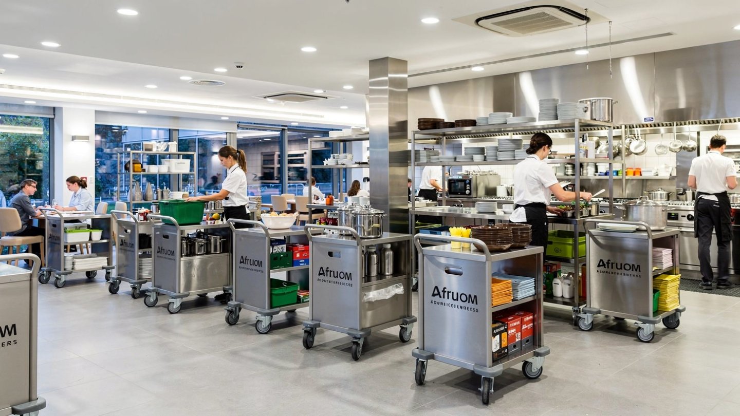 How Afruimwagens Simplify Daily Operations in Busy Service Environments