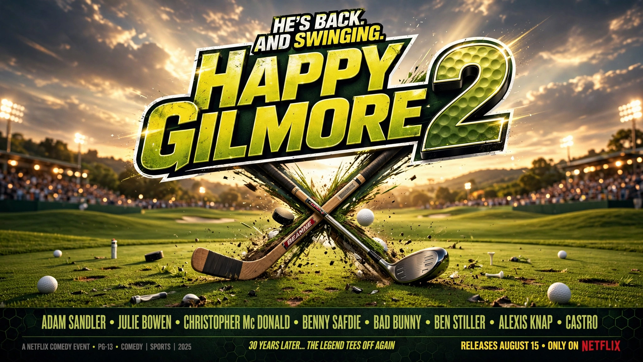 Happy Gilmore 2 Cast: Meet All the Stars and Surprise Celebrity Cameos